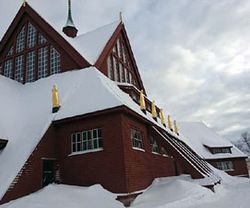 Kiruna, kyrkan Foto: N188, Elsa Johansson