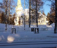 Kyrkan som hamnade i Jokkmokk istället för i Kiruna