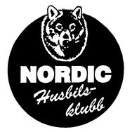 Nordic HBK logga, svartvit